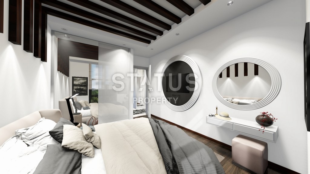 Новый инвестиционный проект повышенного комфорта с инфинити бассейном на крыше в районе Махмутлар 65-135 кв.м. фото 18