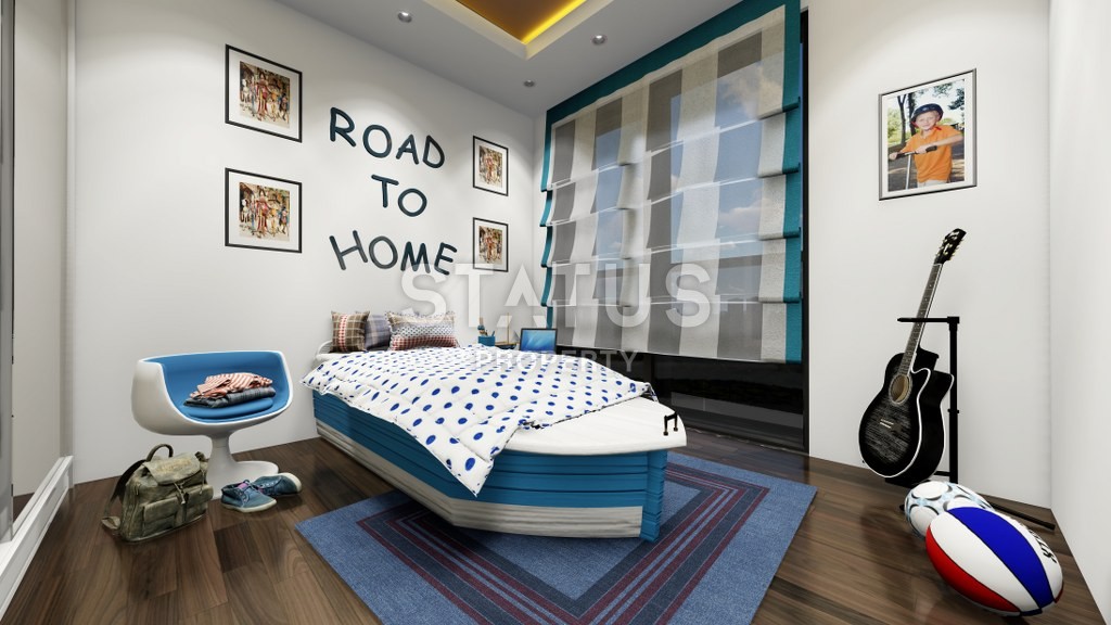 Новый инвестиционный проект повышенного комфорта с инфинити бассейном на крыше в районе Махмутлар 65-135 кв.м. фото 23