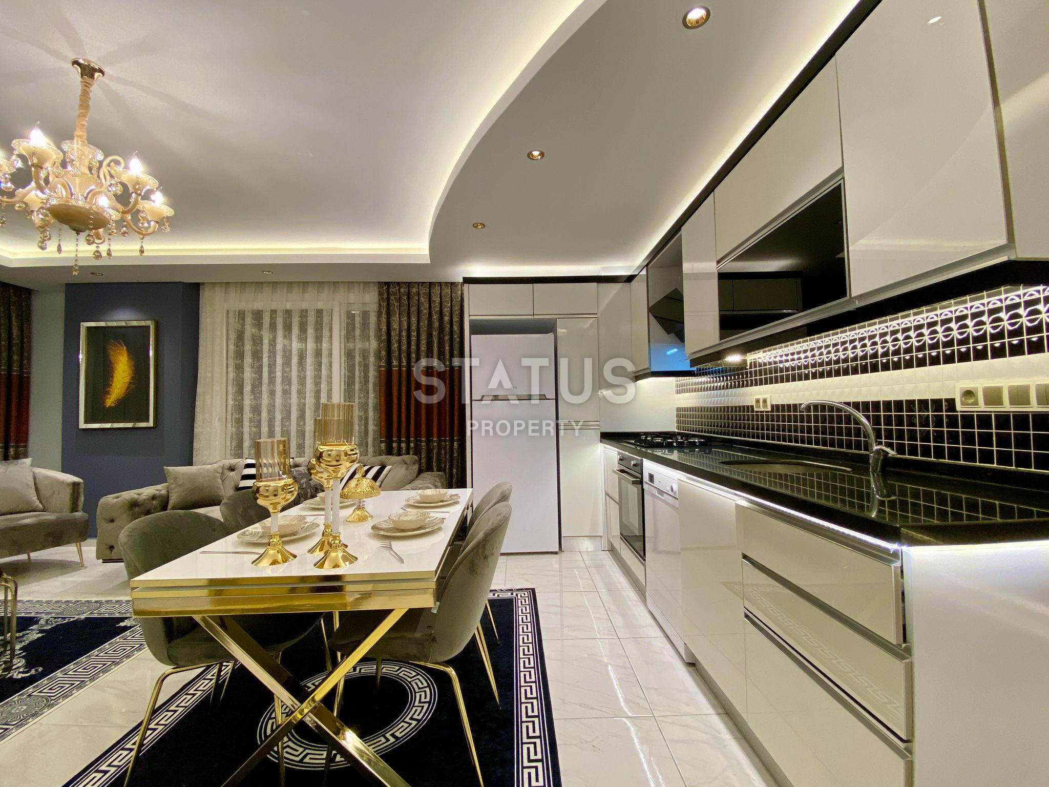 Квартира 2+1 с современным дизайном в Махмутларе, 117 кв.м. фото 16