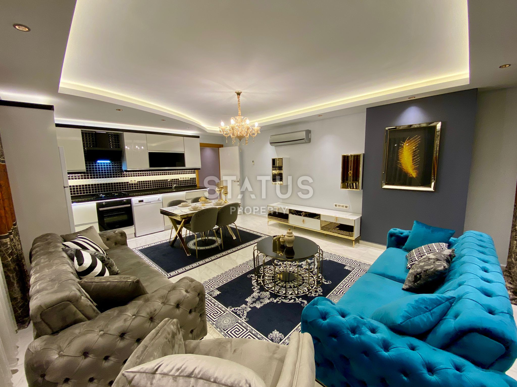 Квартира 2+1 с современным дизайном в Махмутларе, 117 кв.м. фото 20