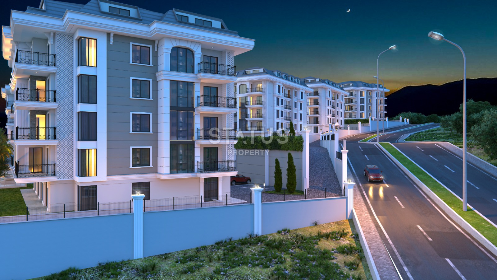 Комплекс Премиум класса на стадии строительства в районе Оба, апартаменты 95-236 кв.м. фото 3