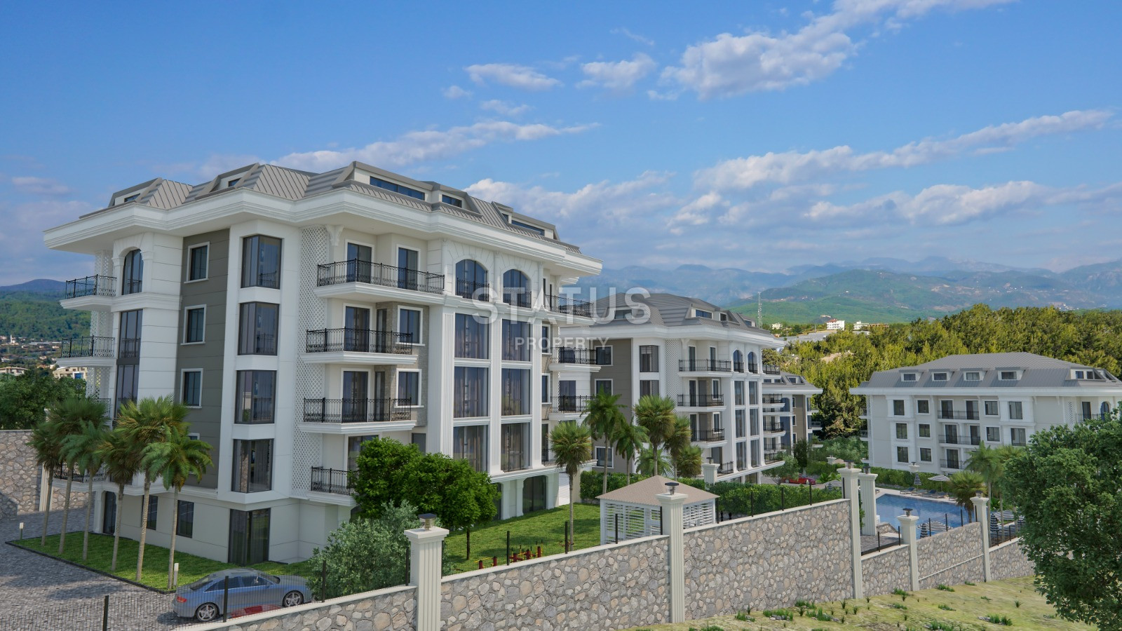 Комплекс Премиум класса на стадии строительства в районе Оба, апартаменты 95-236 кв.м. фото 7