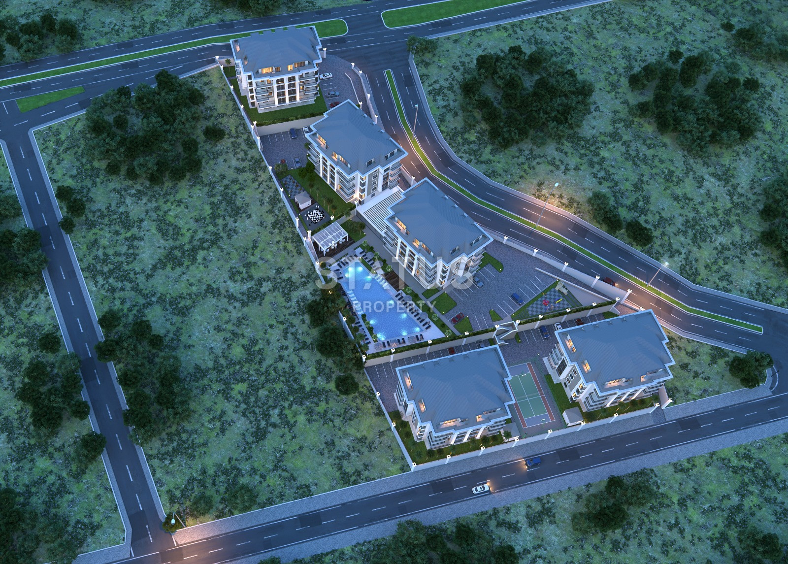 Комплекс Премиум класса на стадии строительства в районе Оба, апартаменты 95-236 кв.м. фото 13