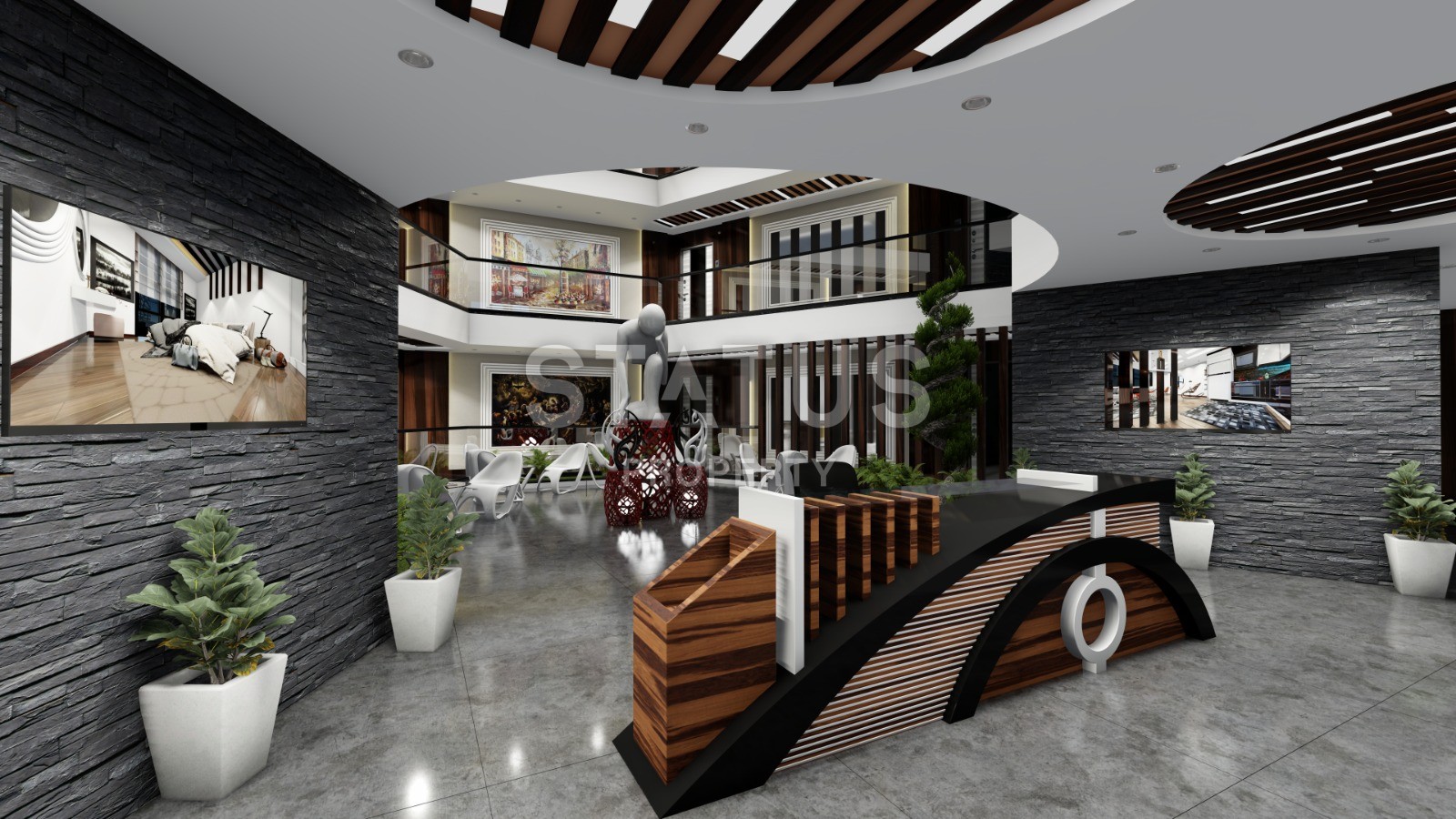 Новый инвестиционный проект повышенного комфорта с инфинити бассейном на крыше в районе Махмутлар 65-135 кв.м. фото 41