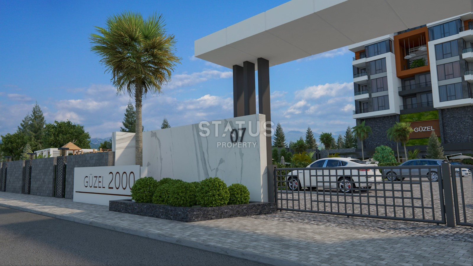 New complex under construction in the center of Mahmutlar district, 50-160 sq.m. фото 4