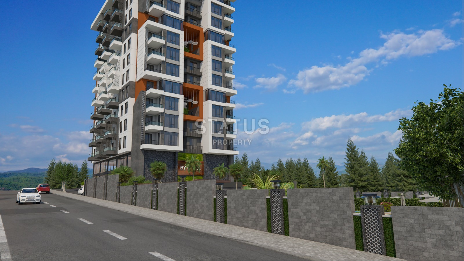 New complex under construction in the center of Mahmutlar district, 50-160 sq.m. фото 5