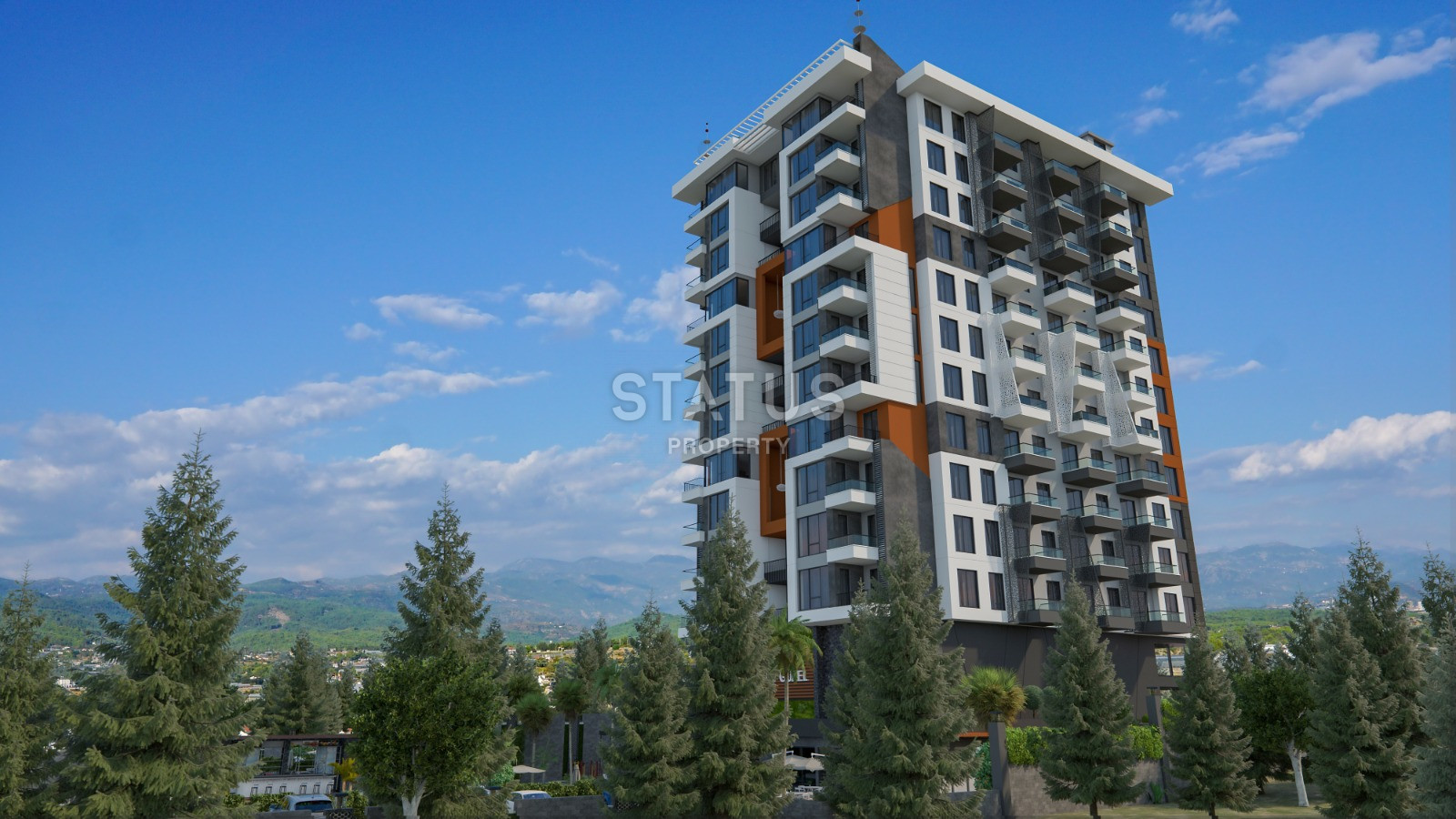 New complex under construction in the center of Mahmutlar district, 50-160 sq.m. фото 6