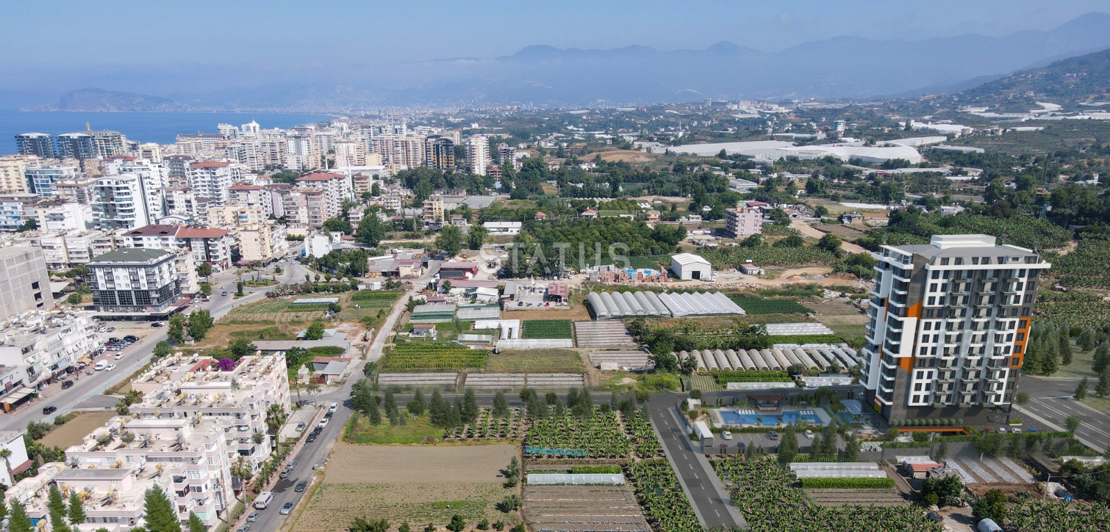 New complex under construction in the center of Mahmutlar district, 50-160 sq.m. фото 7