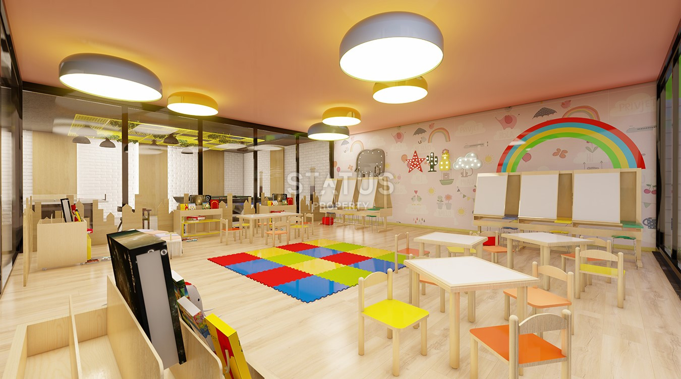 New complex under construction in the center of Mahmutlar district, 50-160 sq.m. фото 12