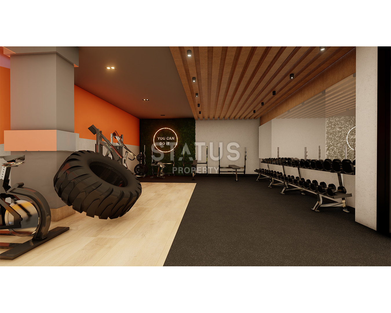 New complex under construction in the center of Mahmutlar district, 50-160 sq.m. фото 17