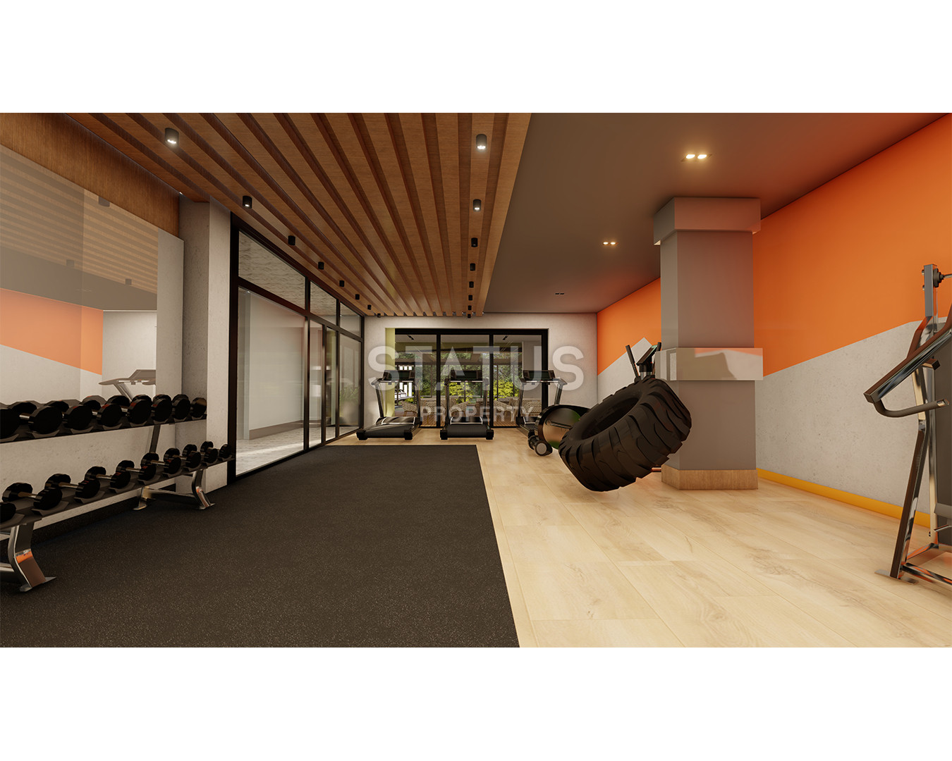 New complex under construction in the center of Mahmutlar district, 50-160 sq.m. фото 18