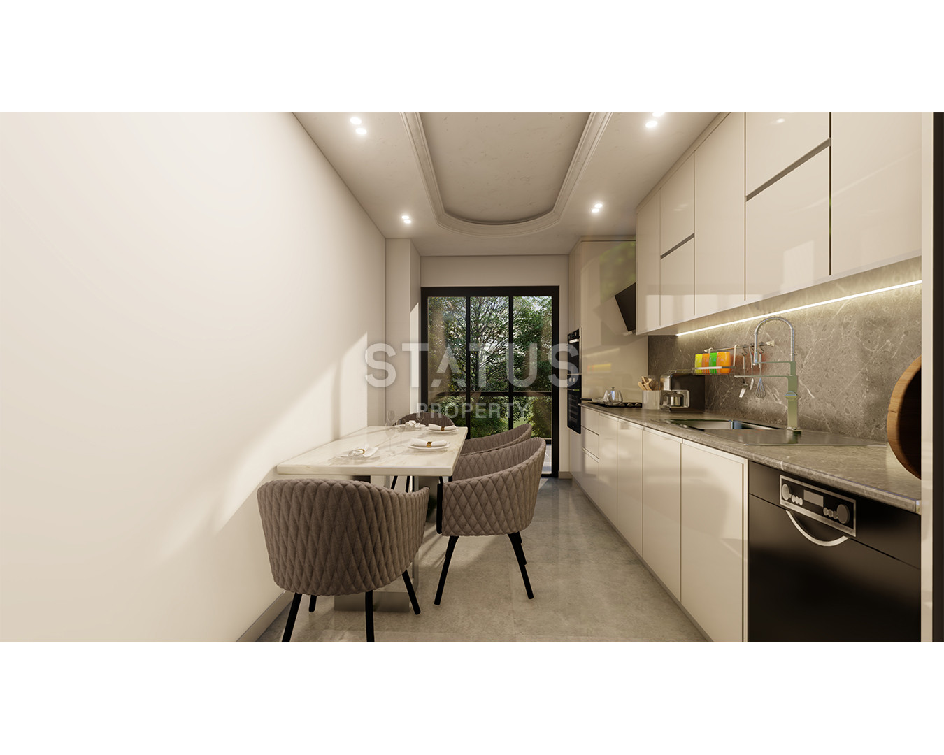 New complex under construction in the center of Mahmutlar district, 50-160 sq.m. фото 22