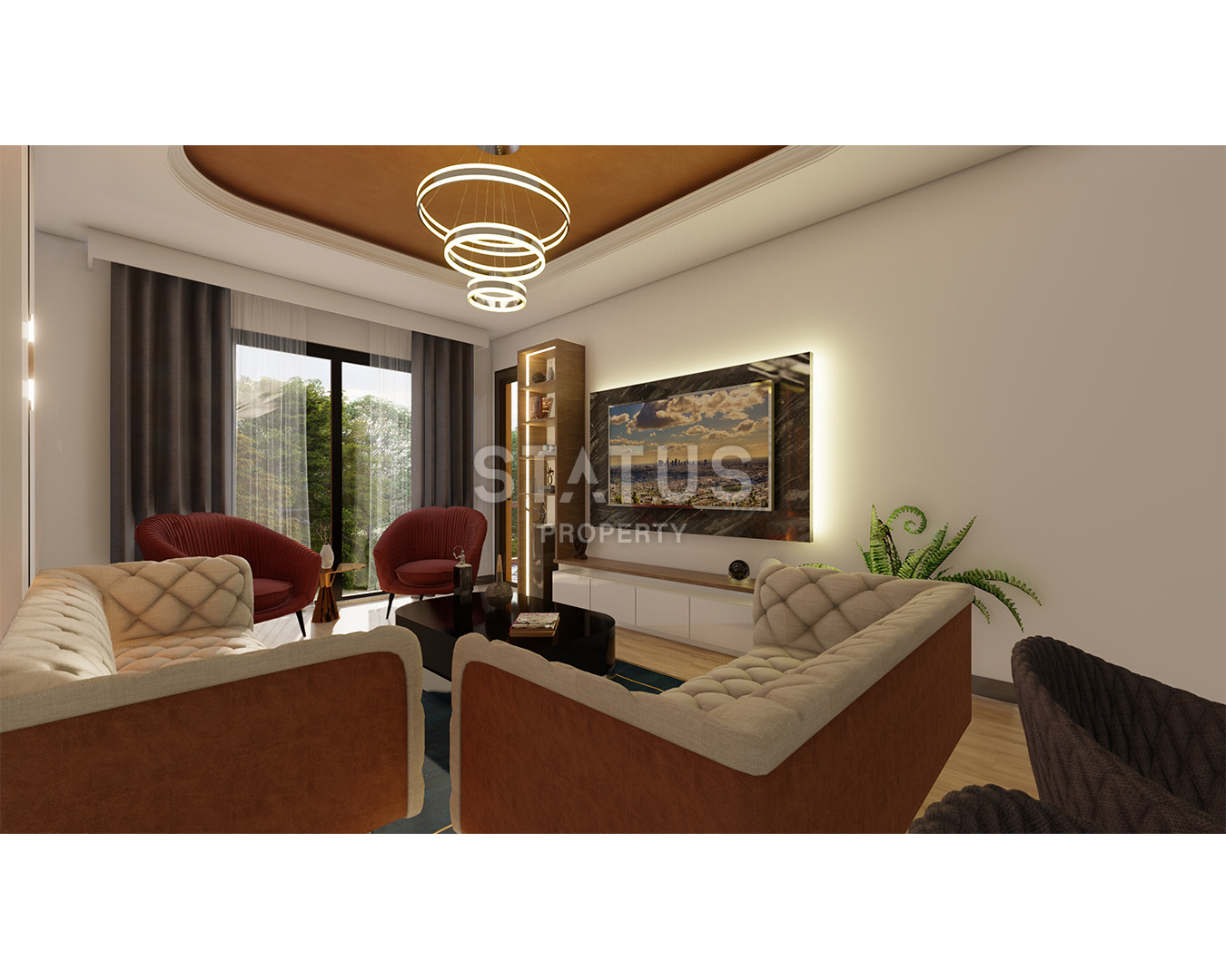 New complex under construction in the center of Mahmutlar district, 50-160 sq.m. фото 25