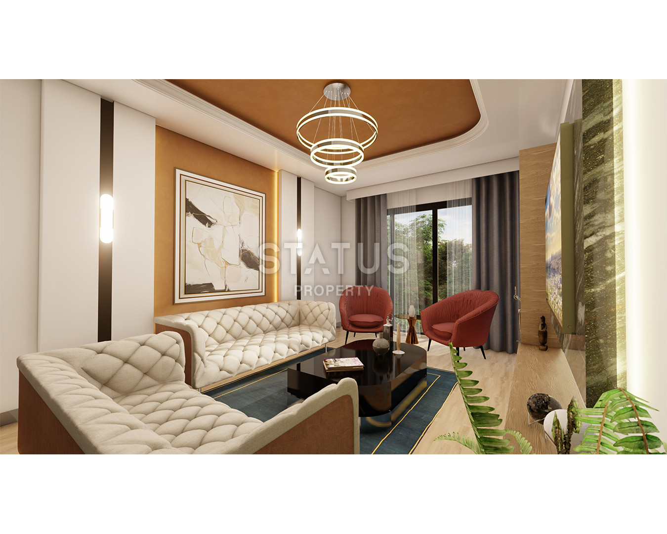 New complex under construction in the center of Mahmutlar district, 50-160 sq.m. фото 27