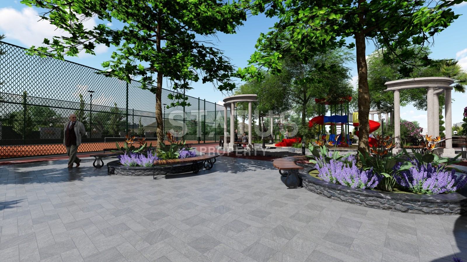 Новый инвестиционный проект повышенного комфорта с инфинити бассейном на крыше в районе Махмутлар 65-135 кв.м. фото 48