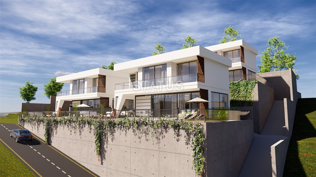 Последние 2 люкс виллы по СУПЕР ЦЕНЕ на этапе строительства в центре Алании, Бекташ, 157м.кв фото 5