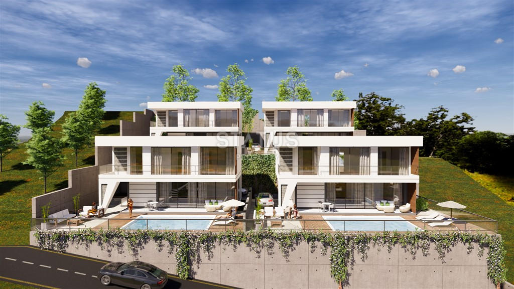 Последние 2 люкс виллы по СУПЕР ЦЕНЕ на этапе строительства в центре Алании, Бекташ, 157м.кв фото 6