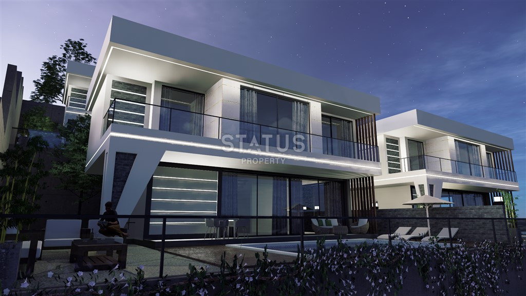 Последние 2 люкс виллы по СУПЕР ЦЕНЕ на этапе строительства в центре Алании, Бекташ, 157м.кв фото 16