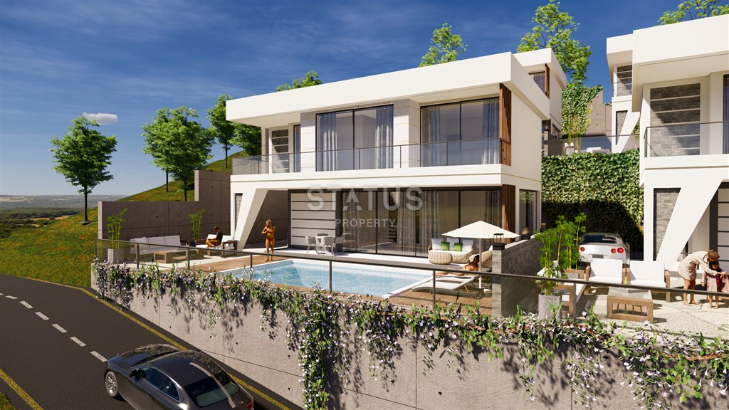 Последние 2 люкс виллы по СУПЕР ЦЕНЕ на этапе строительства в центре Алании, Бекташ, 157м.кв фото 17