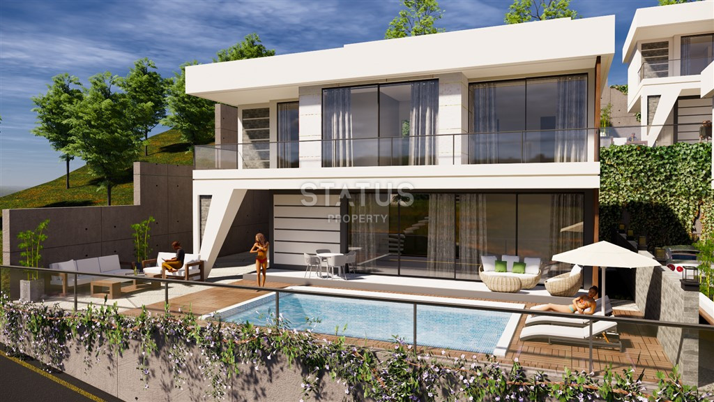 Последние 2 люкс виллы по СУПЕР ЦЕНЕ на этапе строительства в центре Алании, Бекташ, 157м.кв фото 18