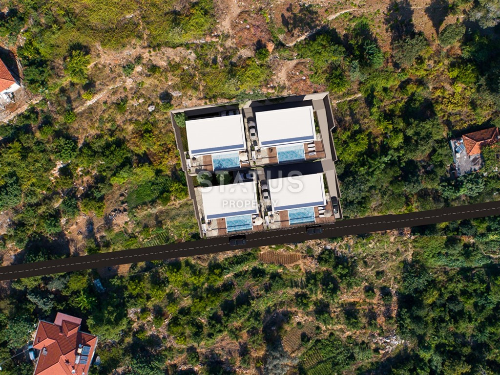 Последние 2 люкс виллы по СУПЕР ЦЕНЕ на этапе строительства в центре Алании, Бекташ, 157м.кв фото 19