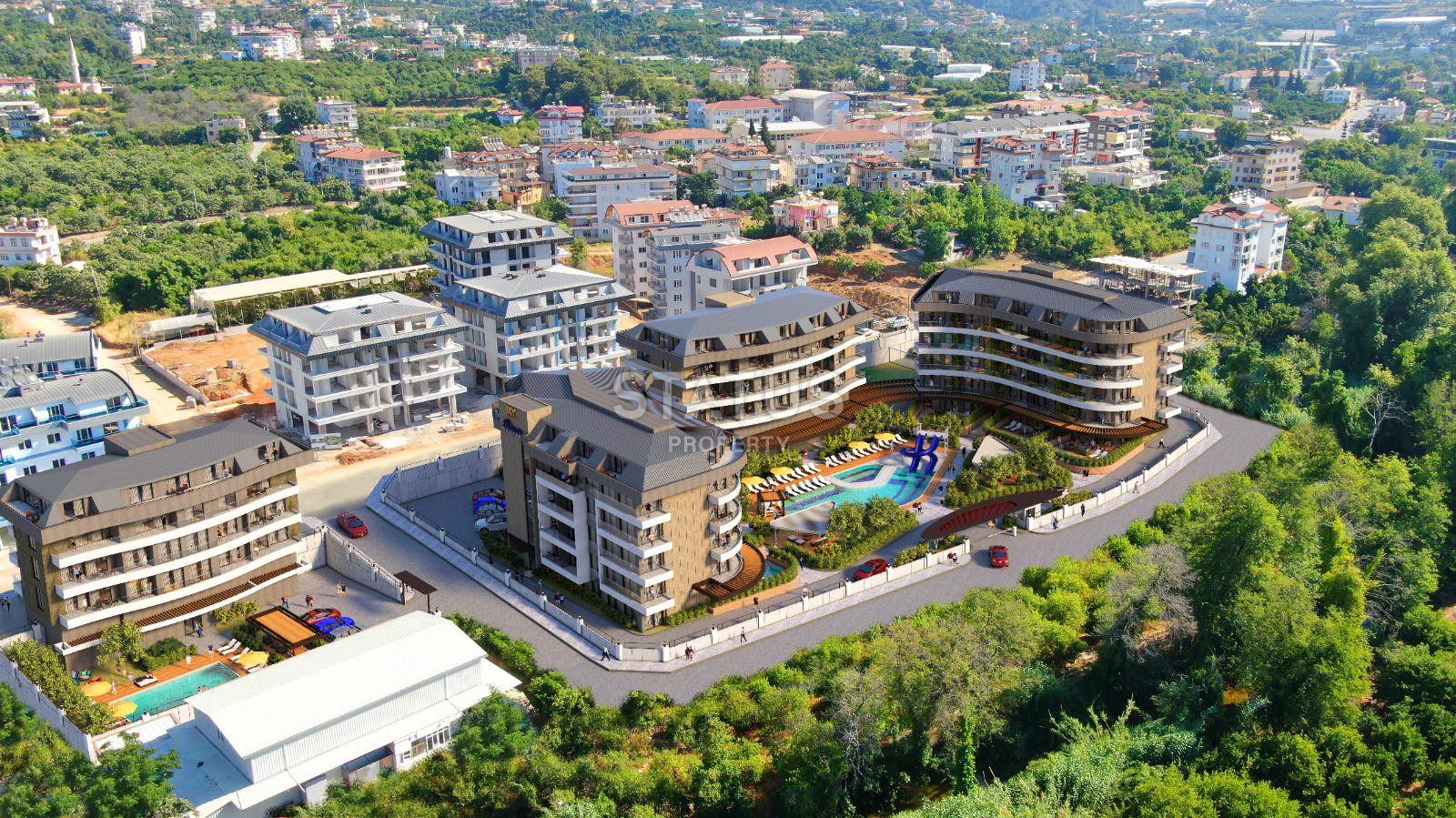 An exclusive project at the excavation stage in the Oba area, 52.5-160 sq.m. фото 5