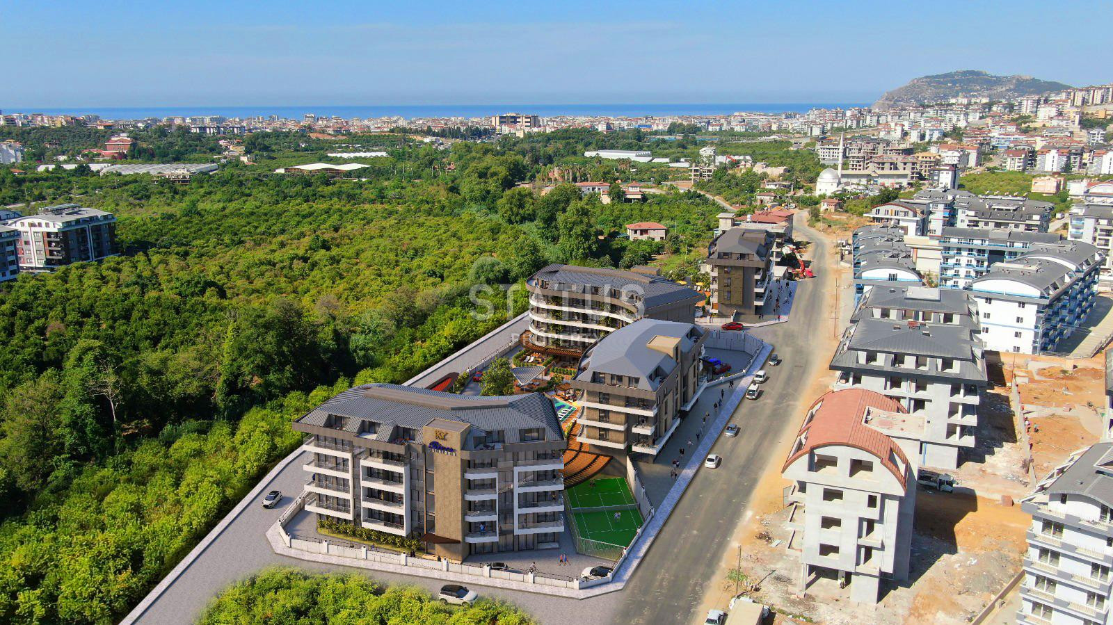 An exclusive project at the excavation stage in the Oba area, 52.5-160 sq.m. фото 9