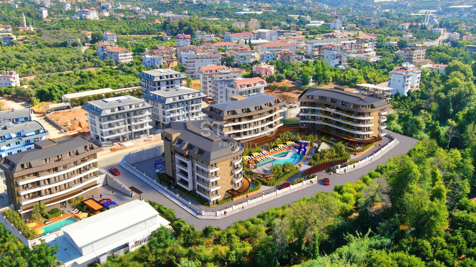 An exclusive project at the excavation stage in the Oba area, 52.5-160 sq.m. фото 11