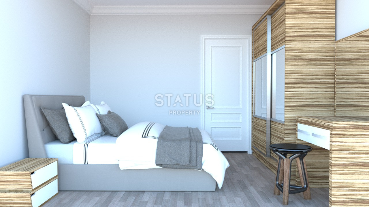 Apartments of different layouts at the final stage of construction in the center of Alanya, from 60 to 150 m2. фото 17