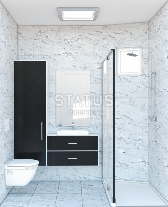 Apartments of different layouts at the final stage of construction in the center of Alanya, from 60 to 150 m2. фото 18