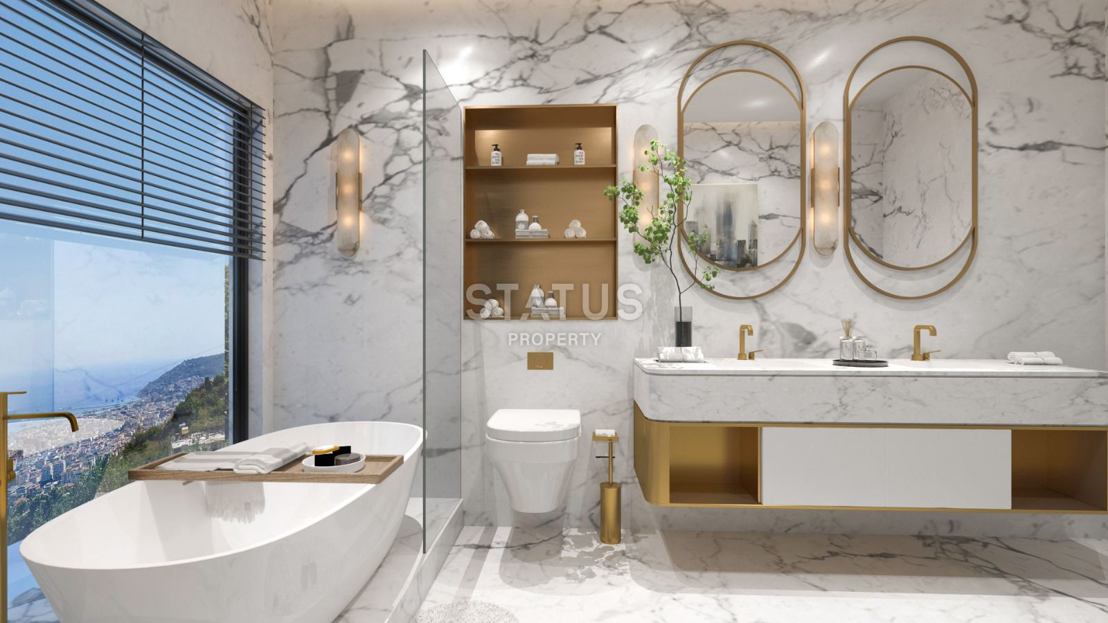 Villas 4+2 class Premium with sea view, 450 m2. фото 23