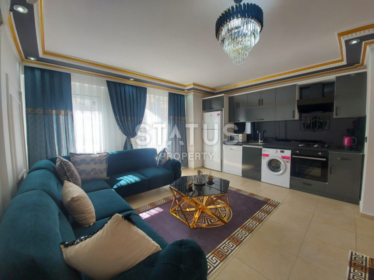 Выгодное предложение апартаментов 2+1 на ул. Барбаросса в Махмутларе, полный пакет мебели и бытовой техники, 110м2 фото 1