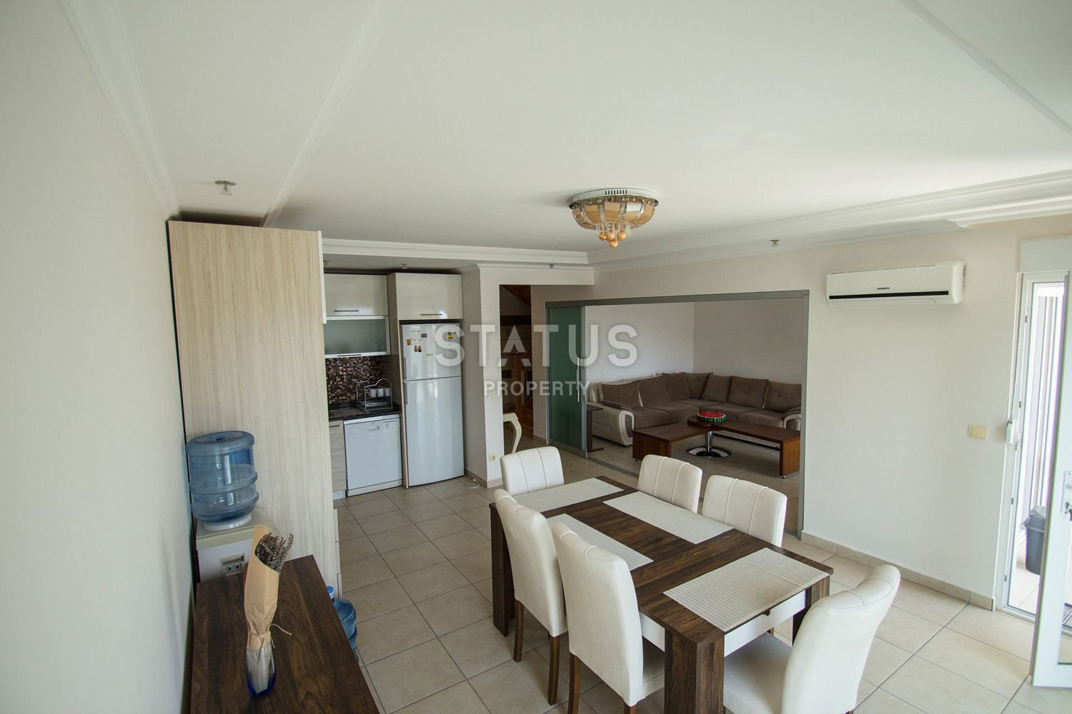 Дуплекс 3+1 с инфраструктурой отеля 5 звёзд в районе Джикджилли, 130 кв.м. фото 3