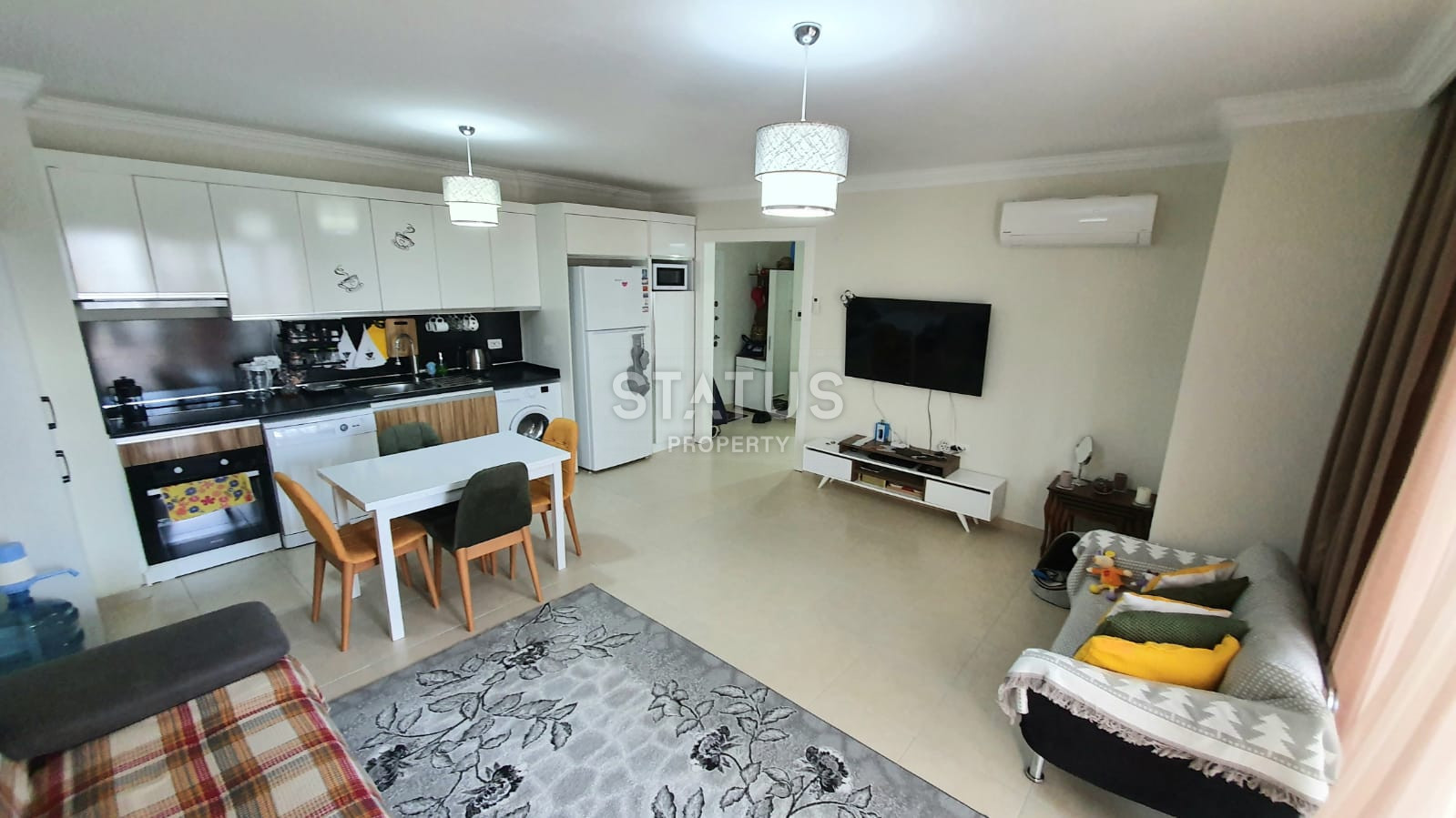 Апартаменты 1+1 в центре Махмутлара, 75 кв.м. в 400 метрах от моря фото 14