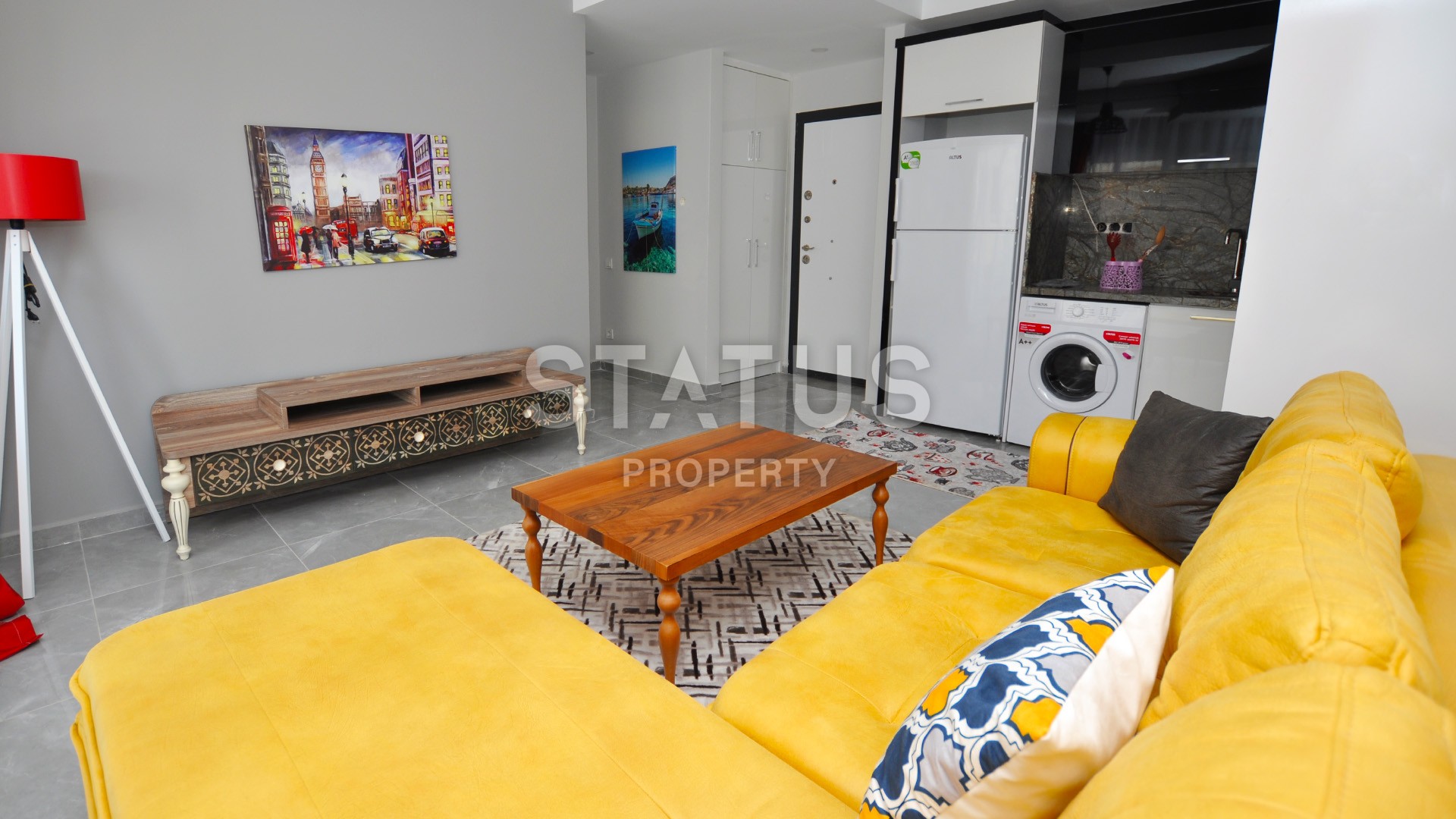 Уютная новая меблированная квартира в новом комплексе, 63 кв. м. фото 3