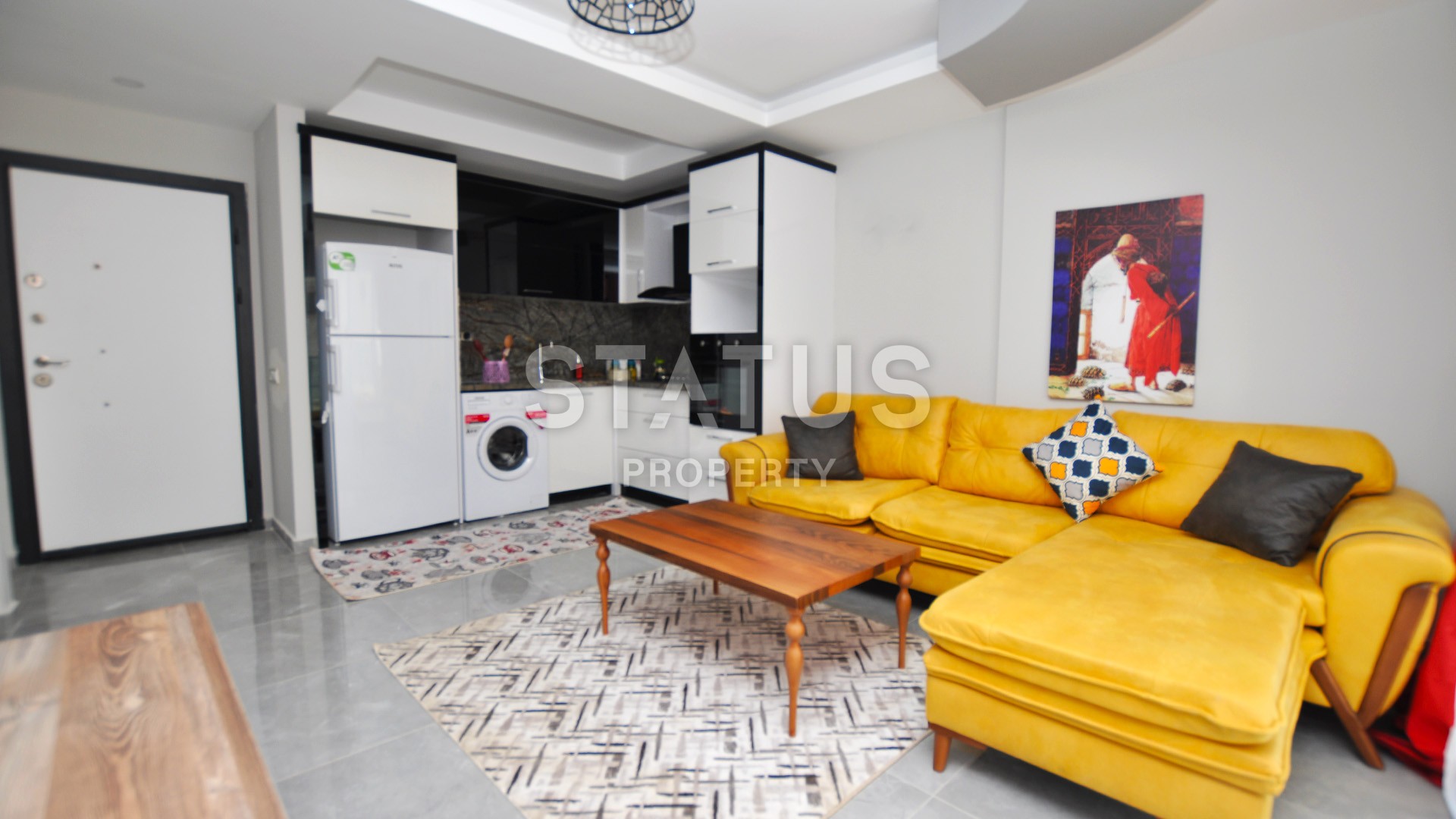 Уютная новая меблированная квартира в новом комплексе, 63 кв. м. фото 4