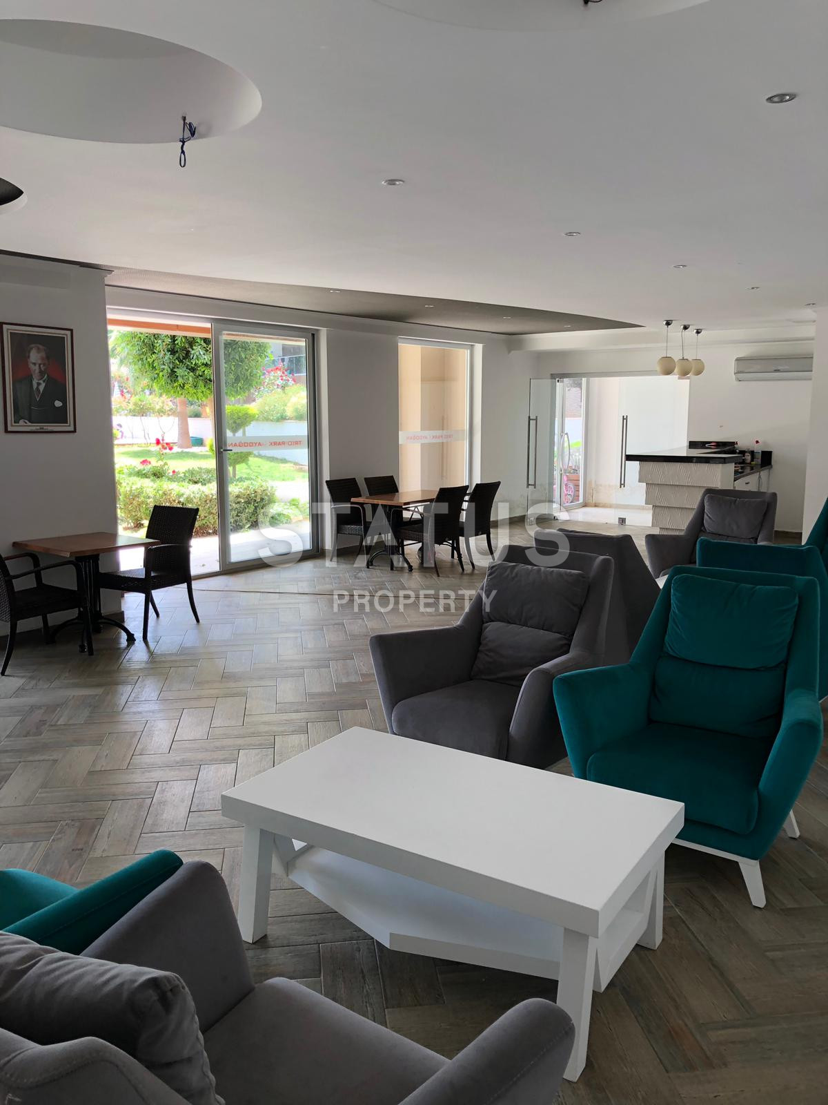 Апартаменты 1+1 в элитном комплексе, 60 м2. Оба, Алания. фото 15