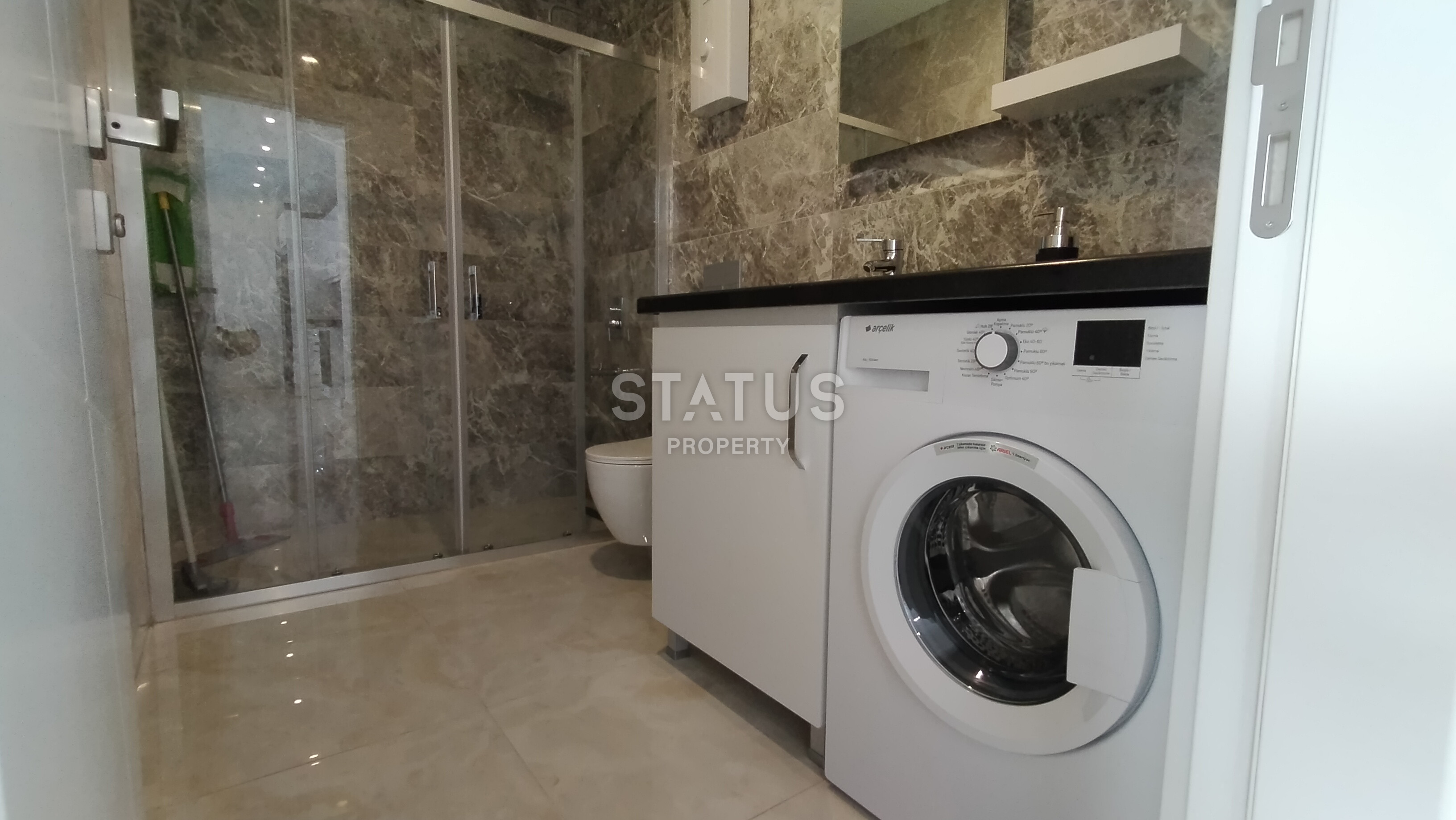 Апартаменты 2+1 в новом жилом комплексе класса люкс, в центре Алании, 650 метров от пляжа Клеопарты, 85 кв.м. фото 5