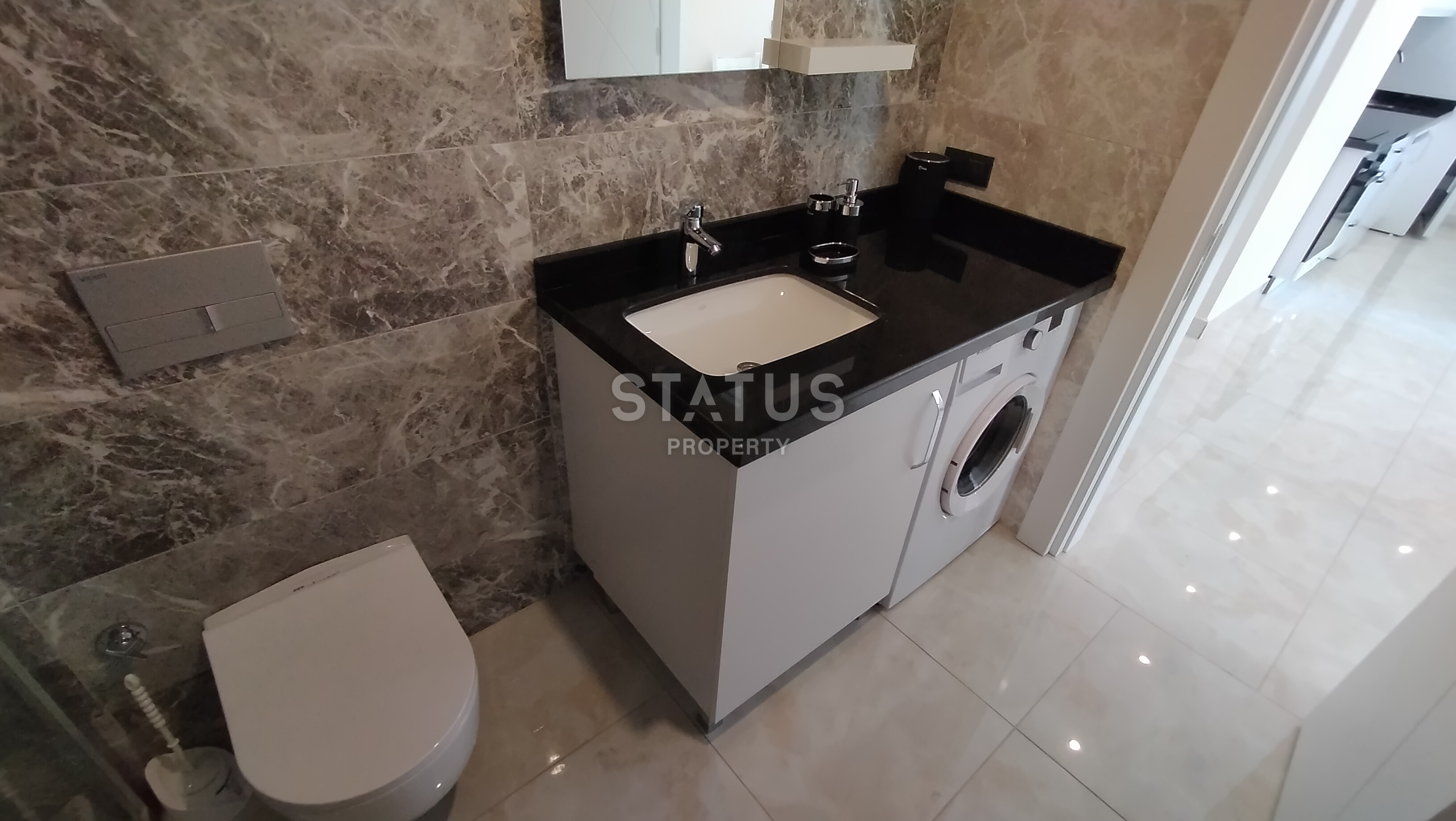 Апартаменты 2+1 в новом жилом комплексе класса люкс, в центре Алании, 650 метров от пляжа Клеопарты, 85 кв.м. фото 10