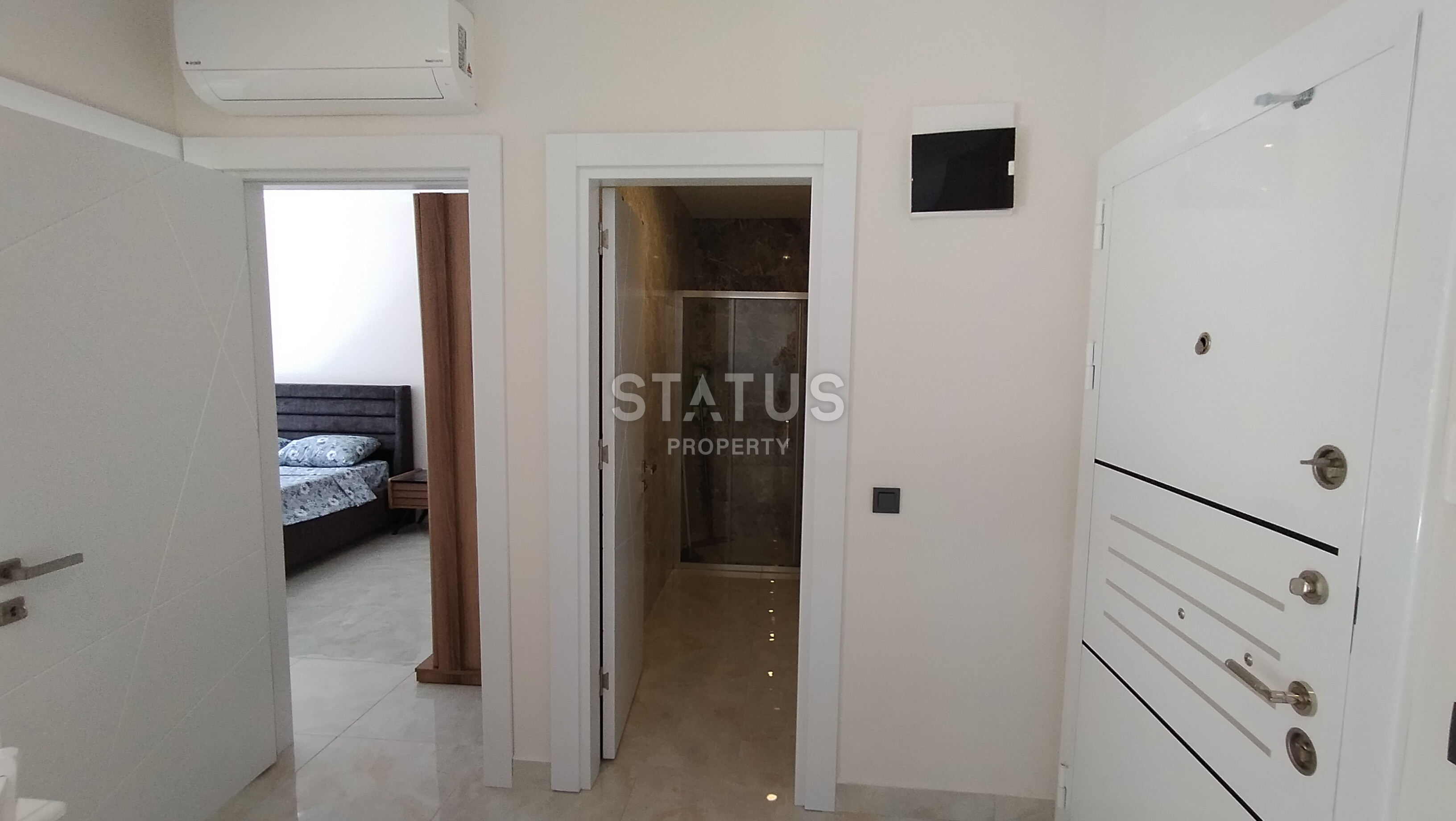 Апартаменты 2+1 в новом жилом комплексе класса люкс, в центре Алании, 650 метров от пляжа Клеопарты, 85 кв.м. фото 11