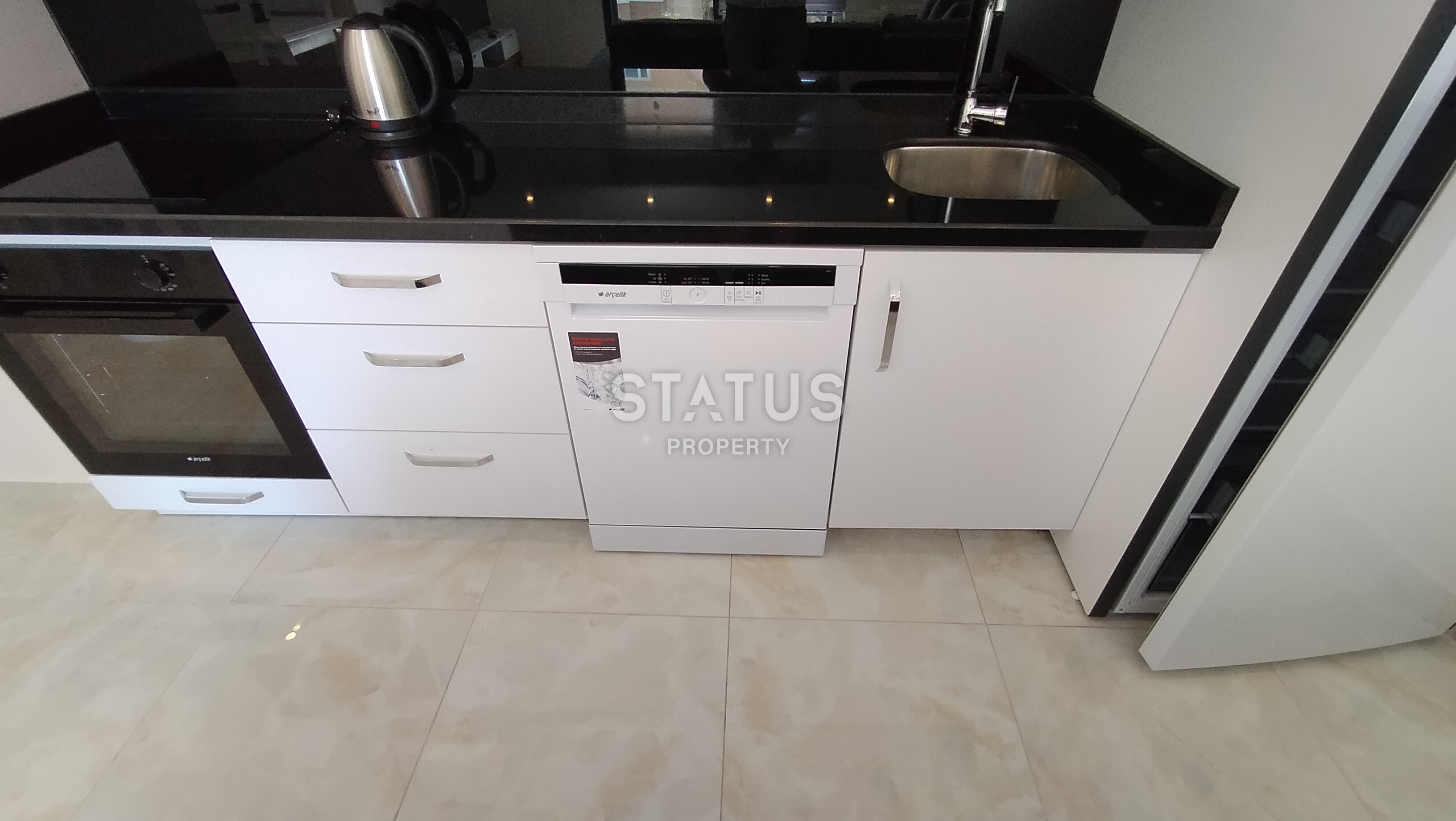 Апартаменты 2+1 в новом жилом комплексе класса люкс, в центре Алании, 650 метров от пляжа Клеопарты, 85 кв.м. фото 15