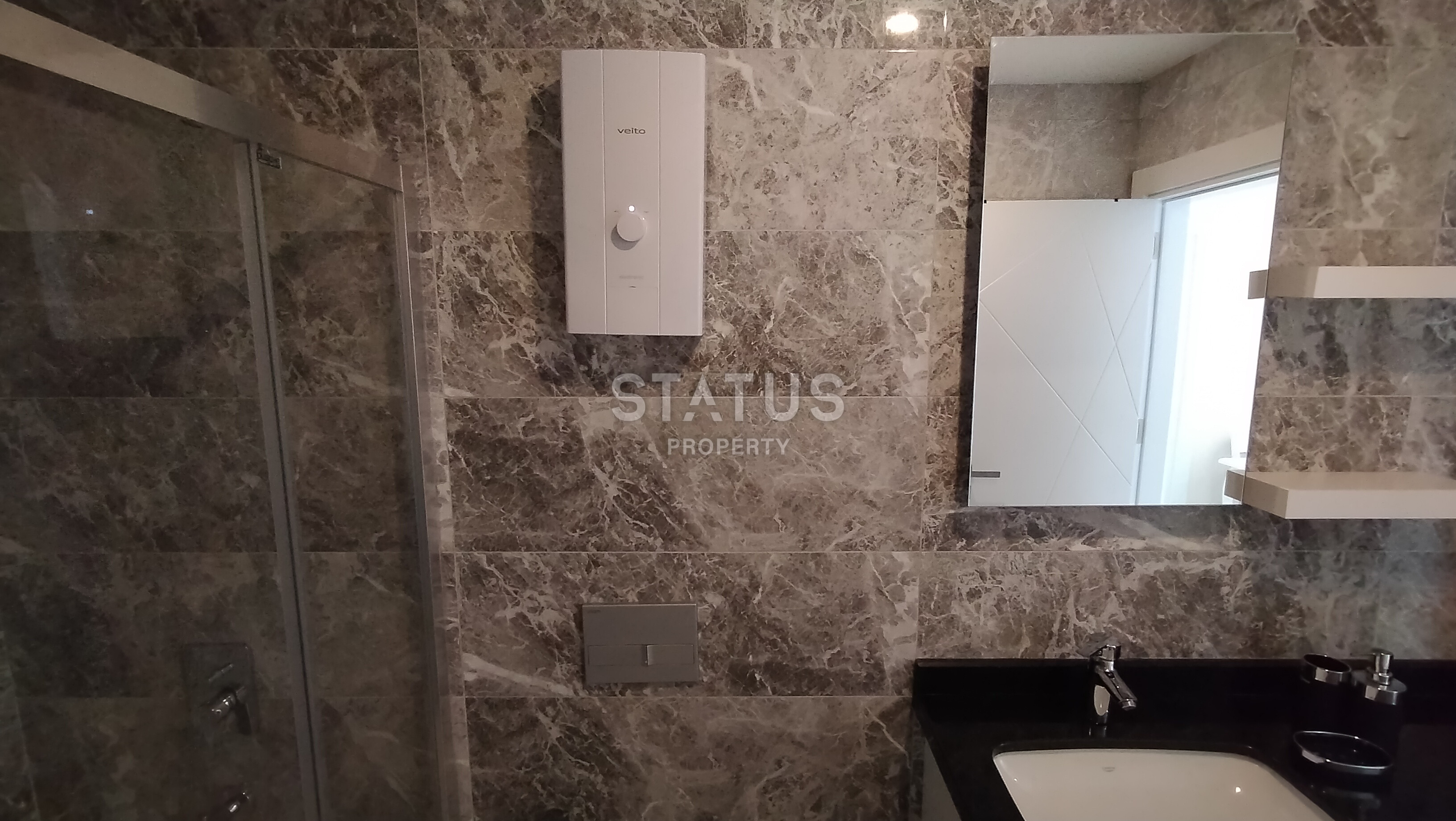 Апартаменты 2+1 в новом жилом комплексе класса люкс, в центре Алании, 650 метров от пляжа Клеопарты, 85 кв.м. фото 21