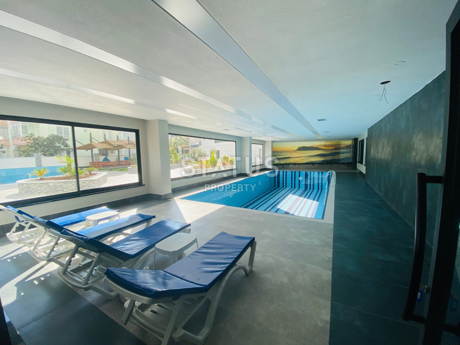 Апартаменты 2+1 в новом жилом комплексе класса люкс, в центре Алании, 650 метров от пляжа Клеопарты, 85 кв.м. фото 33