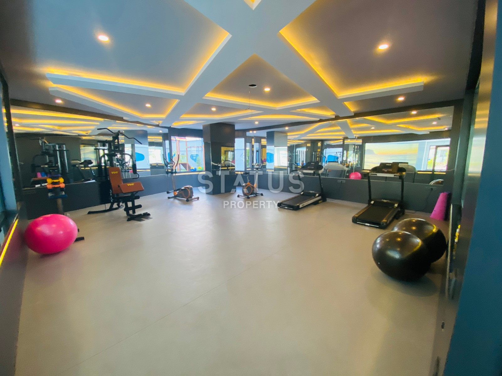 Апартаменты 2+1 в новом жилом комплексе класса люкс, в центре Алании, 650 метров от пляжа Клеопарты, 85 кв.м. фото 34