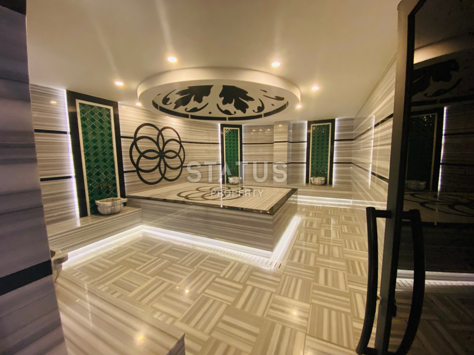 Апартаменты 2+1 в новом жилом комплексе класса люкс, в центре Алании, 650 метров от пляжа Клеопарты, 85 кв.м. фото 35