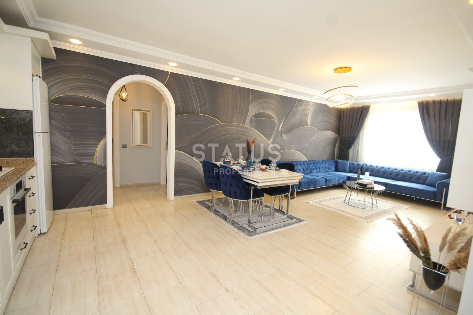 Апартаменты 2+1, в районе Тосмур, 250 метров от моря, 130 кв.м. фото 11