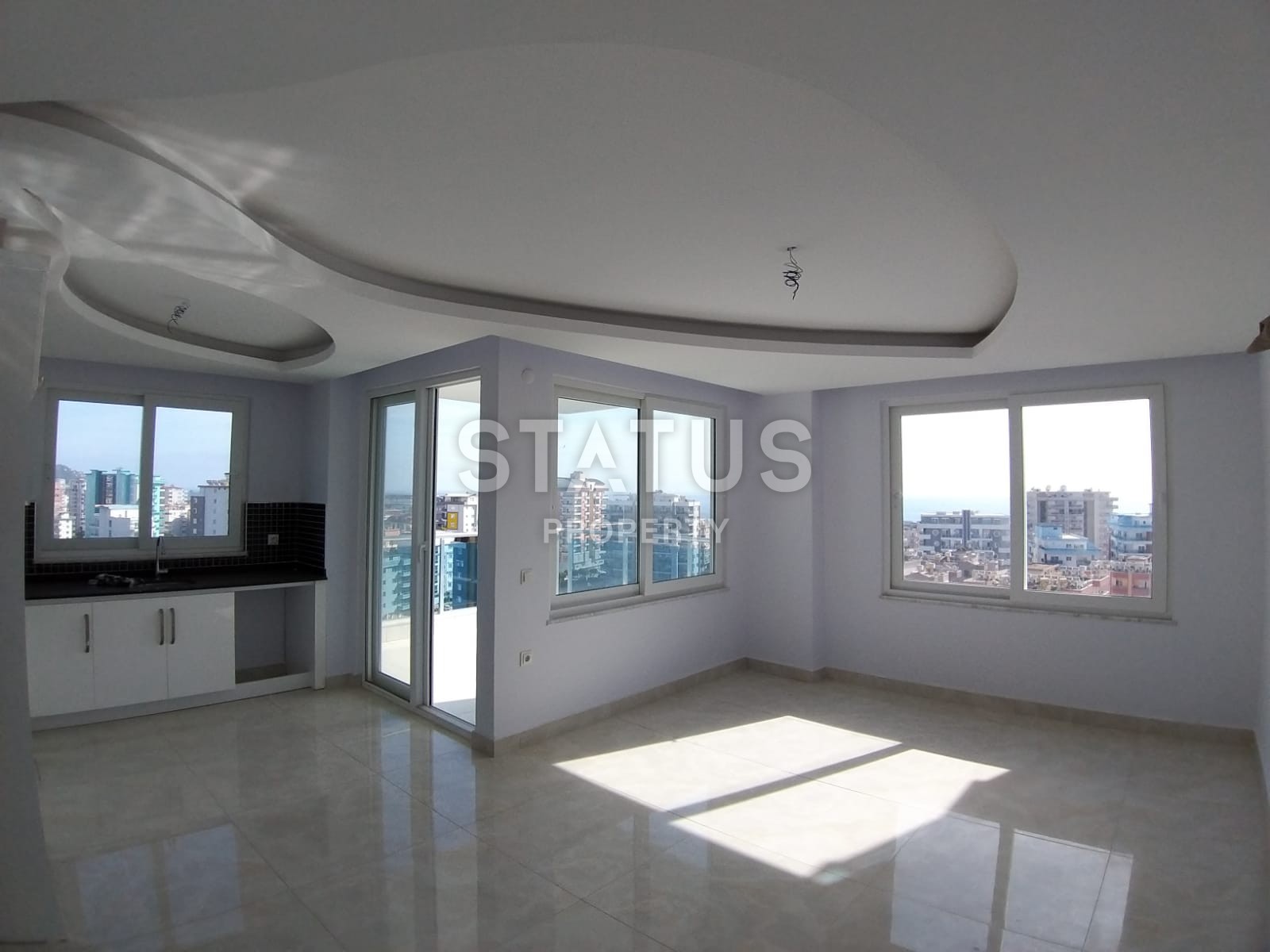 Новая квартира 2+1 с видом на море и горы в районе Махмутлар, 120 м2 фото 4