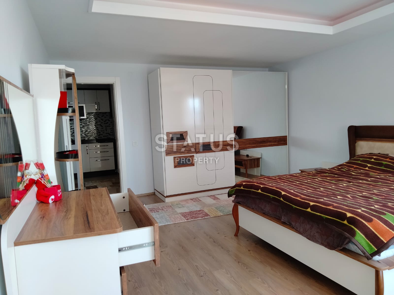 View duplex 4+1 on the sea, mountains and Kale in the Cikcilli area, 300 sq.m. фото 16