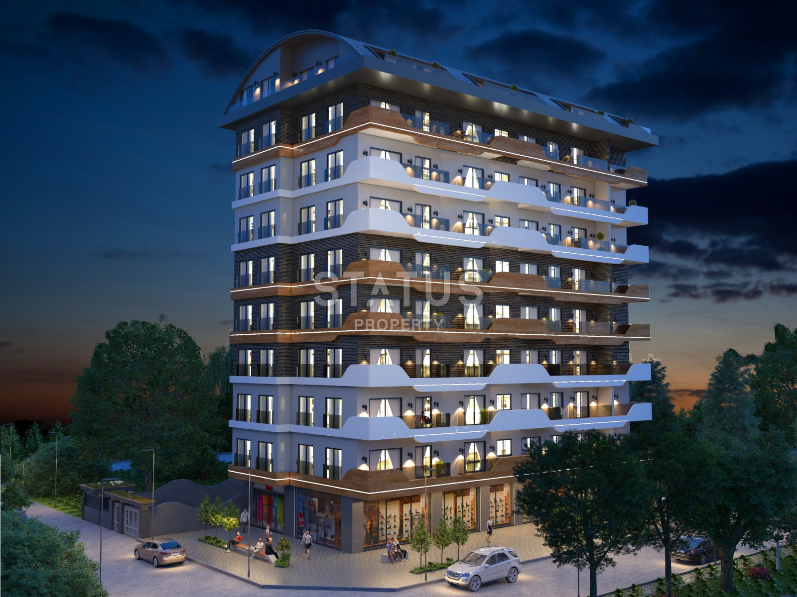 Выгодные инвестиции на стадии котлована в Махмутларе , 45-164 кв.м. фото 6