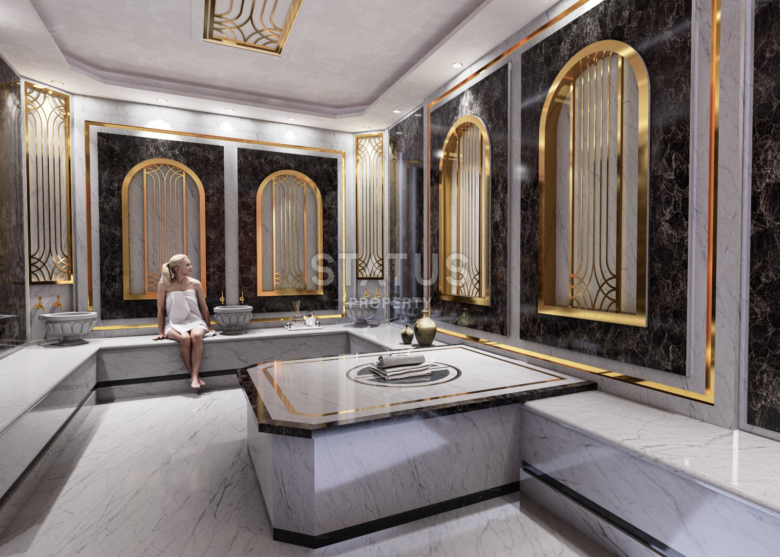 Новый проект на стадии строительства, в районе Махмутлар, от 48-50 кв.м. фото 5